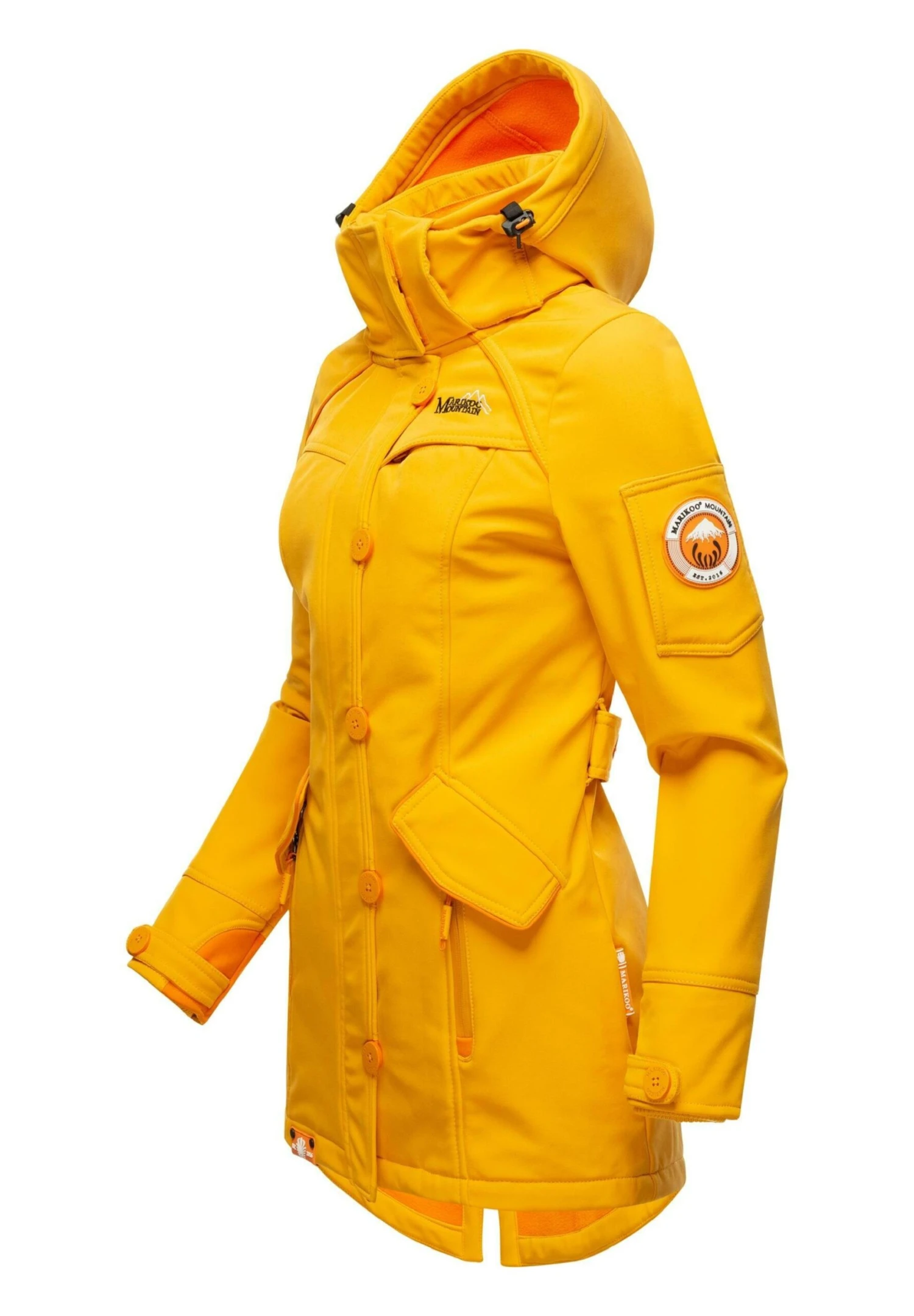 Marikoo Soulinaa - Parka - Amber Yellow 4 Marikoo Soulinaa - Parka - Amber Yellow - Imagen 2