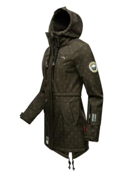 Marikoo Zimtzicke - Parka - Dark Olive W Print 8 Marikoo Zimtzicke - Parka - Dark Olive W Print -Marikoo 044f8fce4bb54dceb216ac38a329e0fc