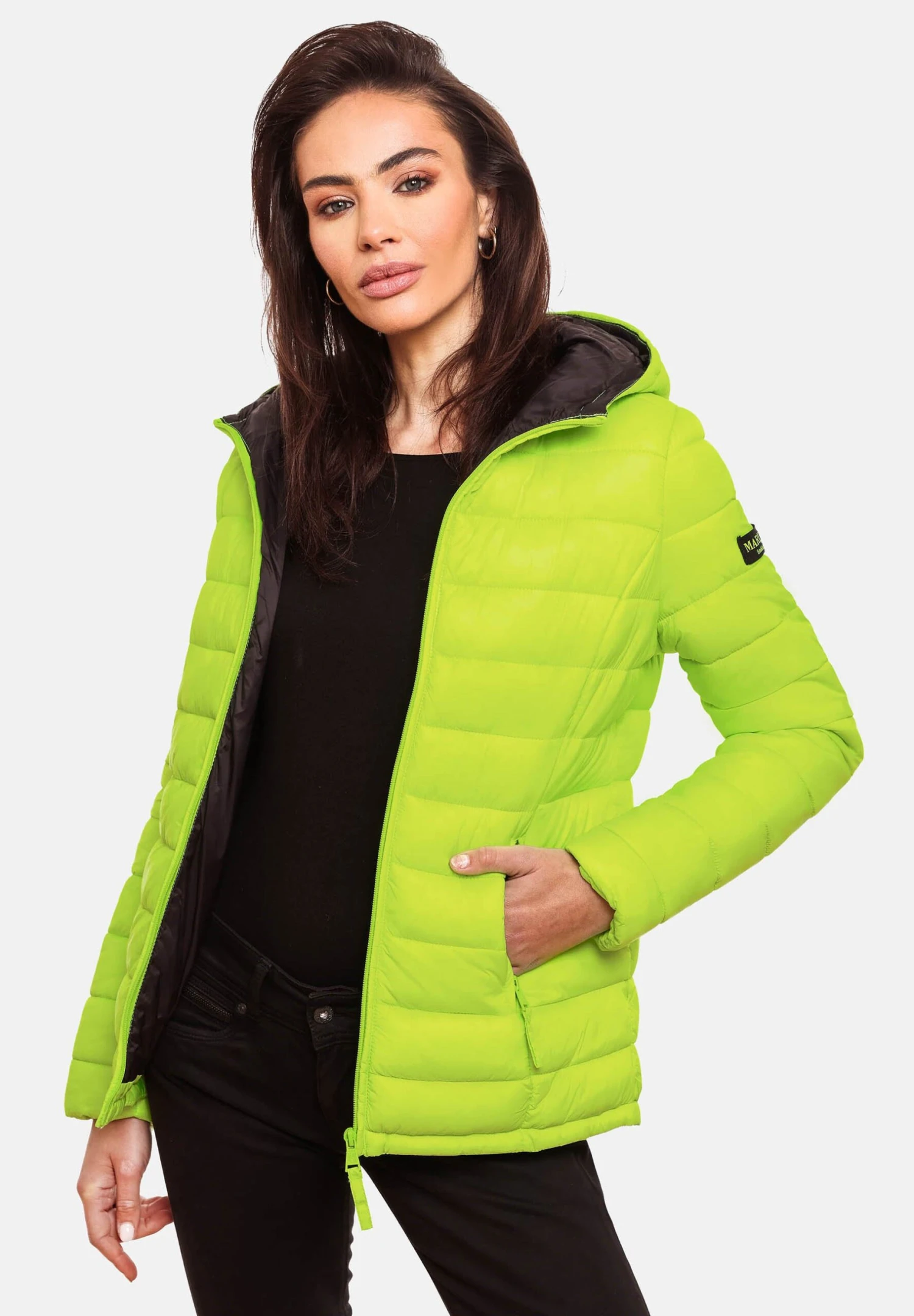 Marikoo Lucy - Chaqueta De Invierno - Neon Green 6 Marikoo Lucy - Chaqueta De Invierno - Neon Green - Imagen 4