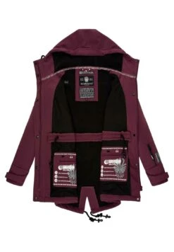 Marikoo Zimtzicke - Parka - Dark Red Melange 9 Marikoo Zimtzicke - Parka - Dark Red Melange -Marikoo 11940326ddfe476abb7873075d700f42