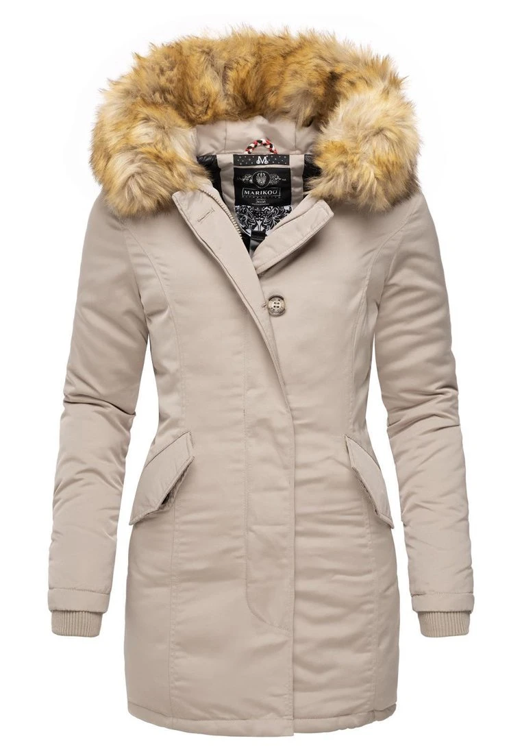 Marikoo Karmaa - Abrigo De Invierno - Beige 3 Marikoo Karmaa - Abrigo De Invierno - Beige