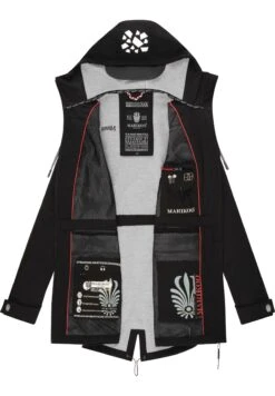 Marikoo Ulissaa - Impermeable - Black -Marikoo 1c8712390f2541ffafe3bdd2f1bb970d