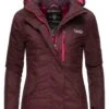 Marikoo Chaqueta De Invierno - Dark Red Melange -Marikoo 220b6b355b344afd8fb98d006972db9d