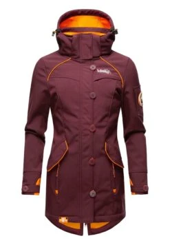 Marikoo Soulinaa - Parka - Dark Red Melange -Marikoo 2304a5d2cbc74fbd878b64b2854df69e