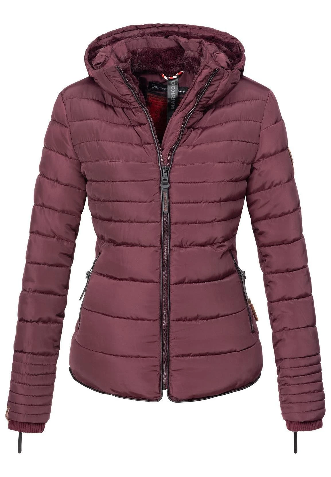 Marikoo Amber - Chaqueta De Invierno - Dark Red 3 Marikoo Amber - Chaqueta De Invierno - Dark Red