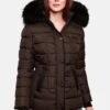 Marikoo Unique - Chaqueta De Invierno - Dark Choco -Marikoo 2d06dedaf7884a7da1bcf2d5f81befbf