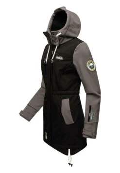 Marikoo Zimtzicke - Parka - Black Grey 8 Marikoo Zimtzicke - Parka - Black Grey -Marikoo 380c2a6d1c5c4922a529009b6a623c1e