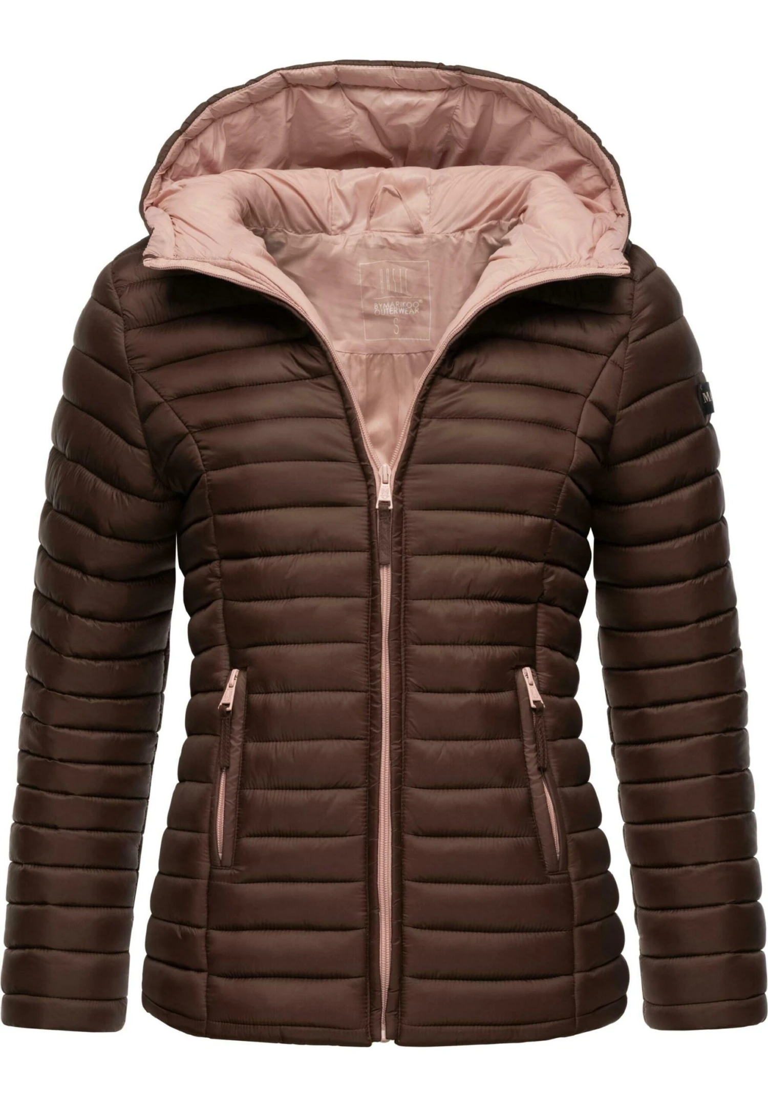 Marikoo Asraa - Chaqueta De Entretiempo - Dark Choco 3 Marikoo Asraa - Chaqueta De Entretiempo - Dark Choco