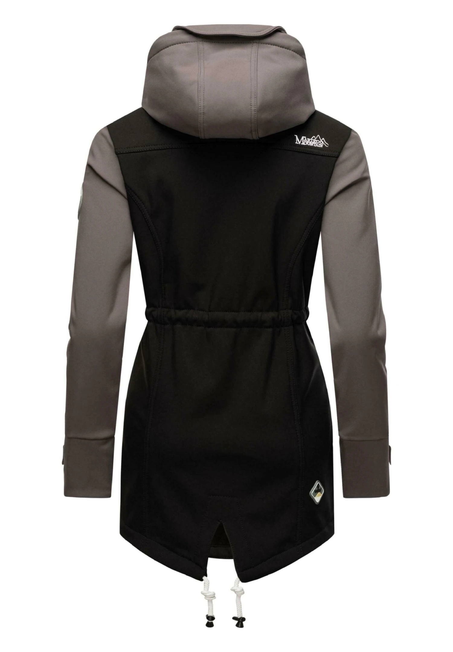 Marikoo Zimtzicke - Parka - Black Grey 4 Marikoo Zimtzicke - Parka - Black Grey - Imagen 2