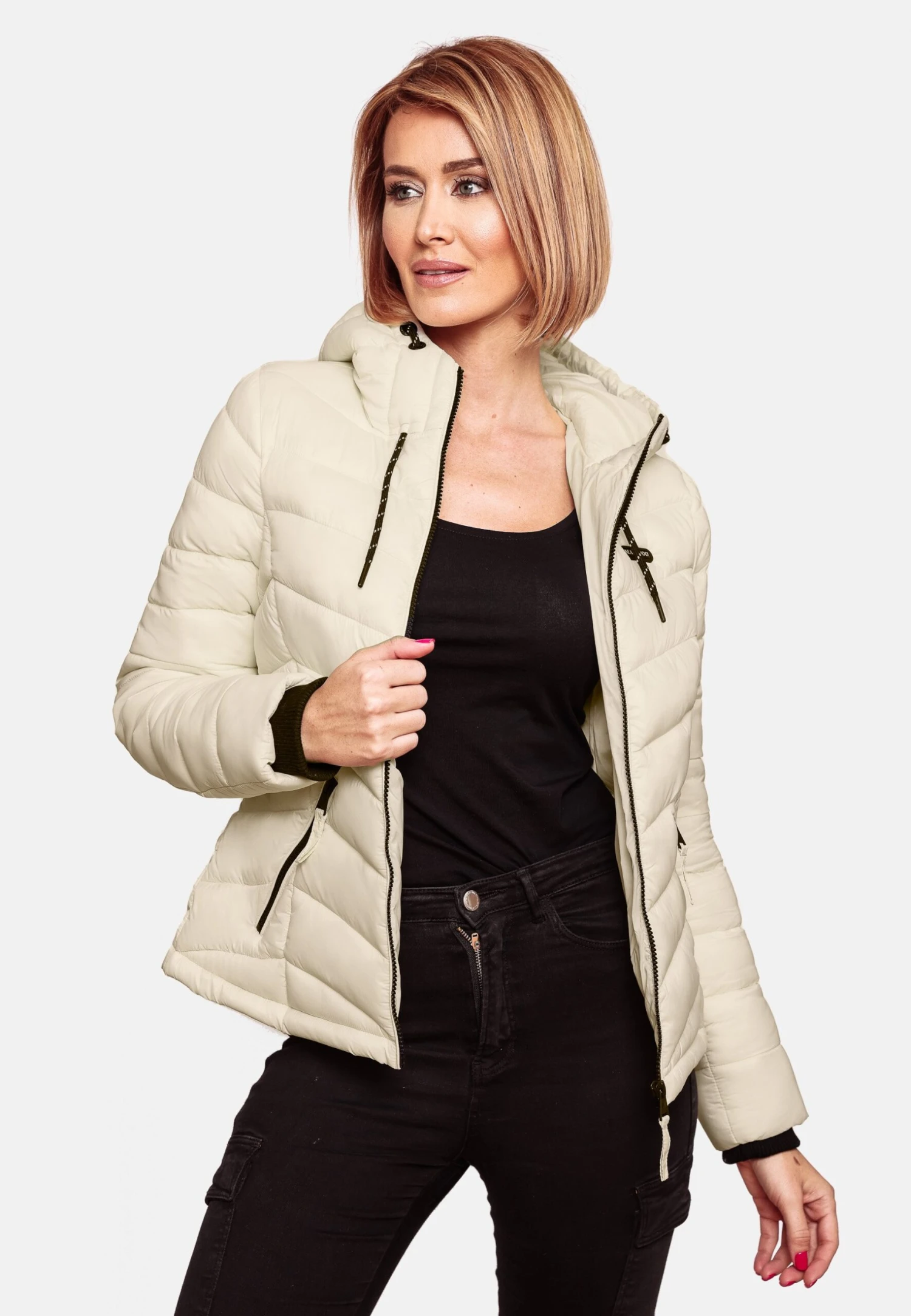Marikoo Kuala - Chaqueta De Entretiempo - Offwhite 5 Marikoo Kuala - Chaqueta De Entretiempo - Offwhite - Imagen 3