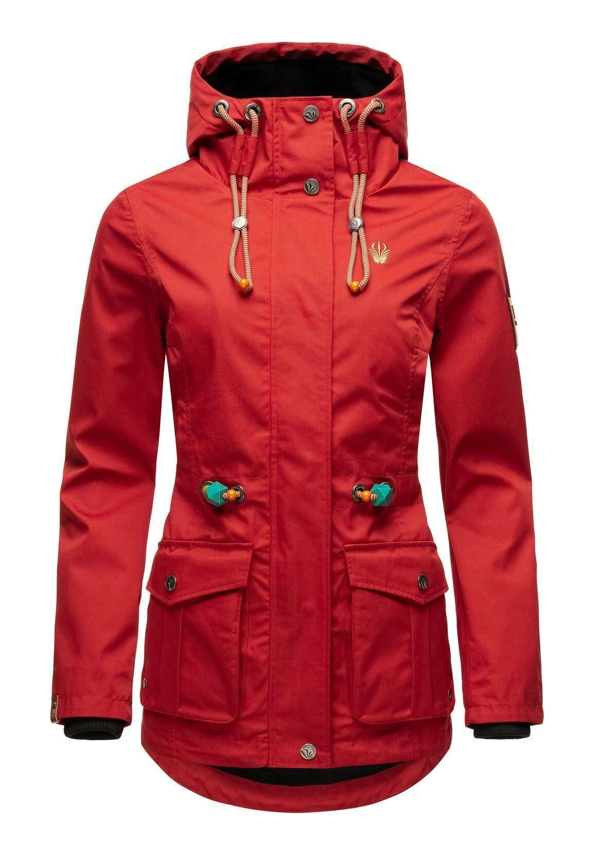 Marikoo Babetaa - Parka - Cherry Red 4 Marikoo Babetaa - Parka - Cherry Red - Imagen 2