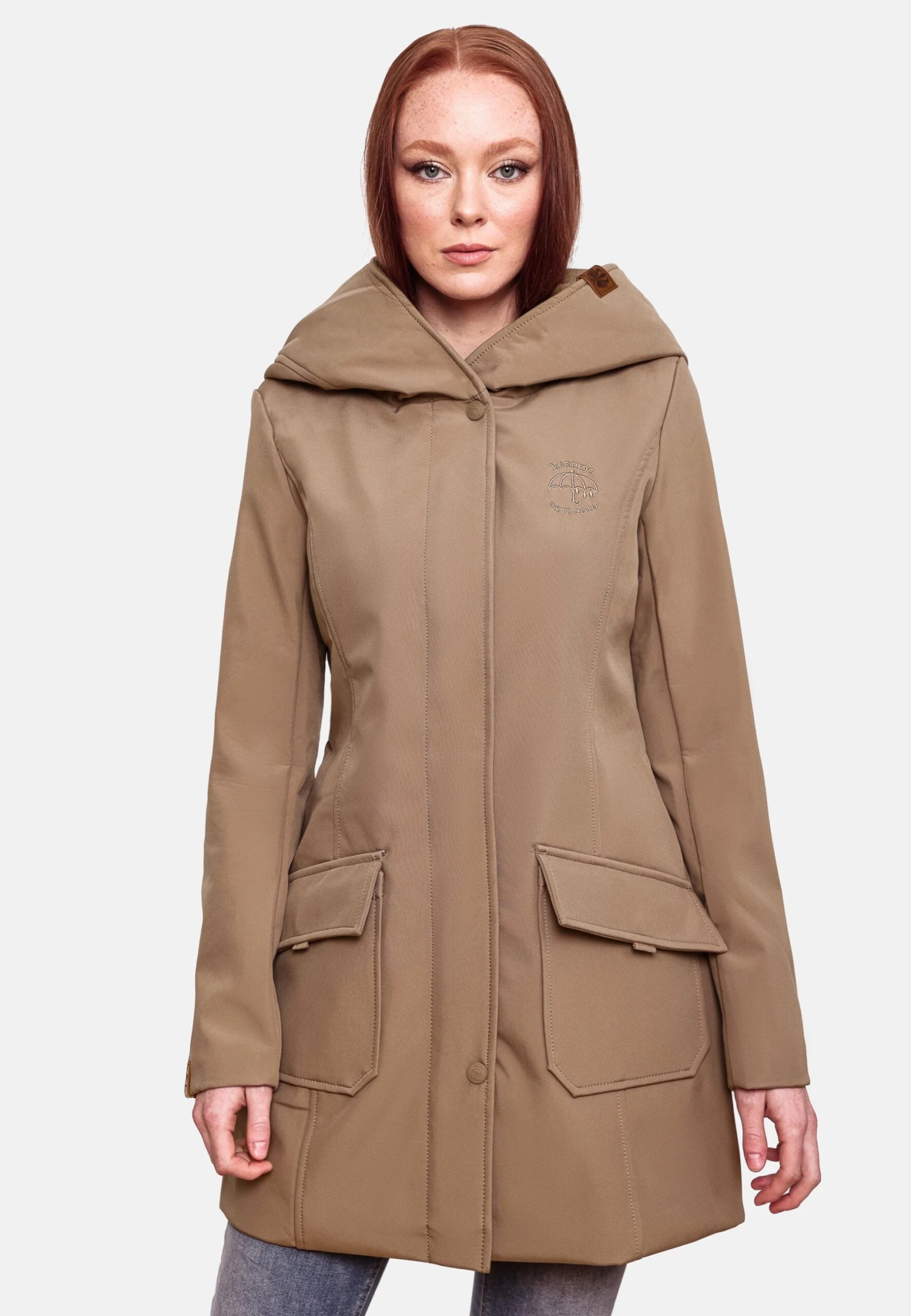 Marikoo Mayleen - Impermeable - Taupe 3 Marikoo Mayleen - Impermeable - Taupe
