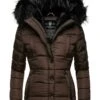 Marikoo Lotusblüte - Chaqueta De Invierno - Dark Choco -Marikoo 64ced7d3cff24a70be056c4b4831aad0