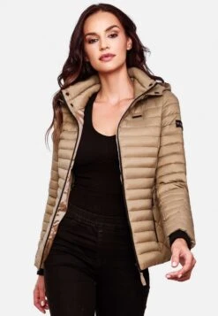 Marikoo Samtpfote - Chaqueta De Entretiempo - Mottled Beige -Marikoo 650d79887e8745d781dbe479ca579935