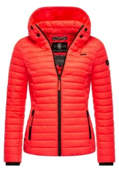 Marikoo Samtpfote - Chaqueta De Entretiempo - Neon Coral