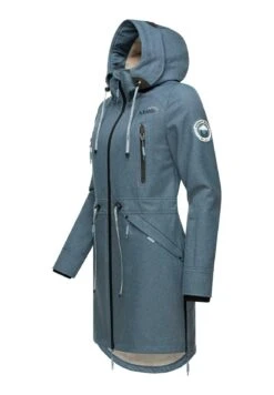 Marikoo Racquelle - Parka - Dusty Blue -Marikoo 78a033f8a6974e369118abe1af42abb2