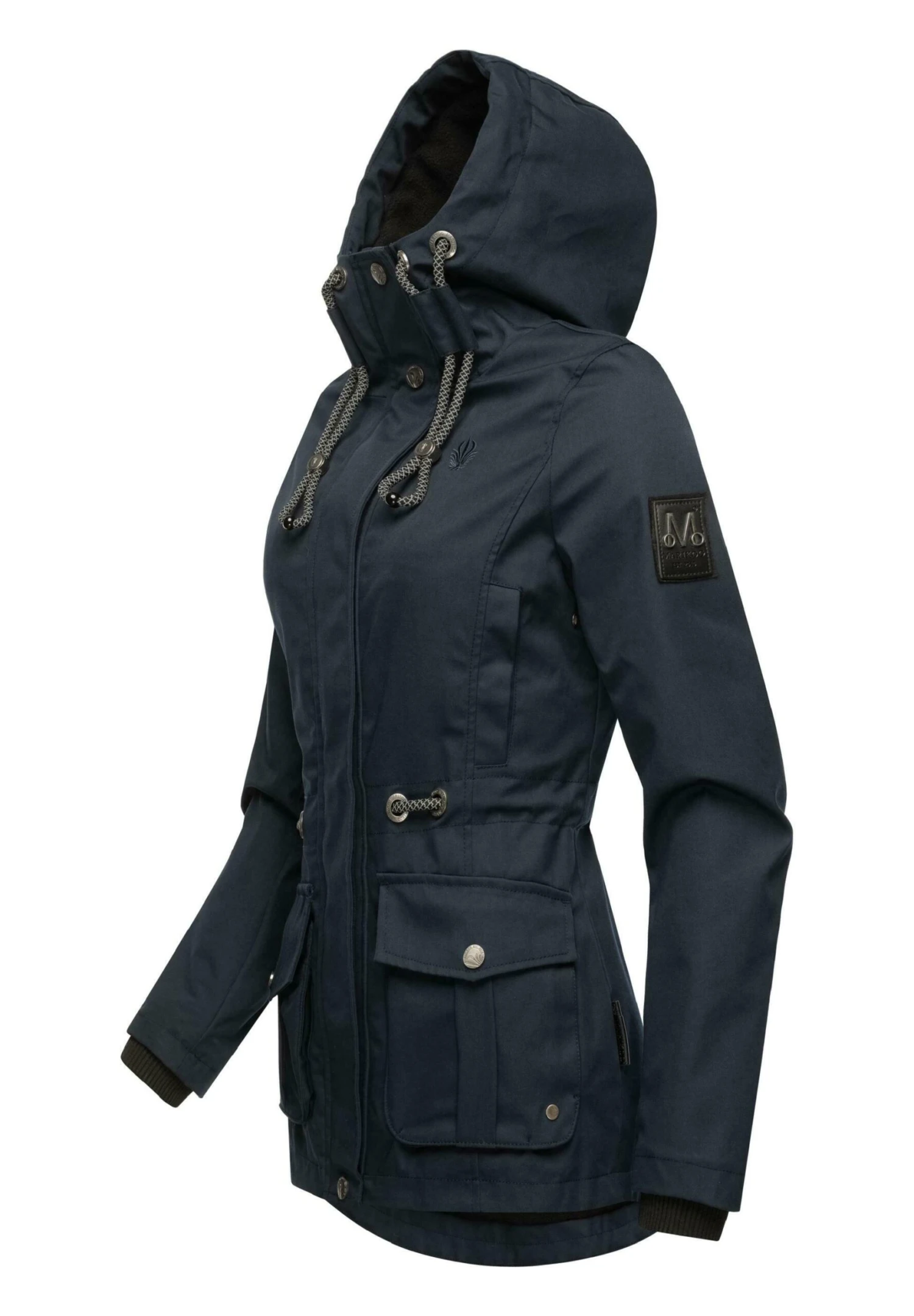 Marikoo Babetaa- Parka - Dark Blue 4 Marikoo Babetaa- Parka - Dark Blue - Imagen 2