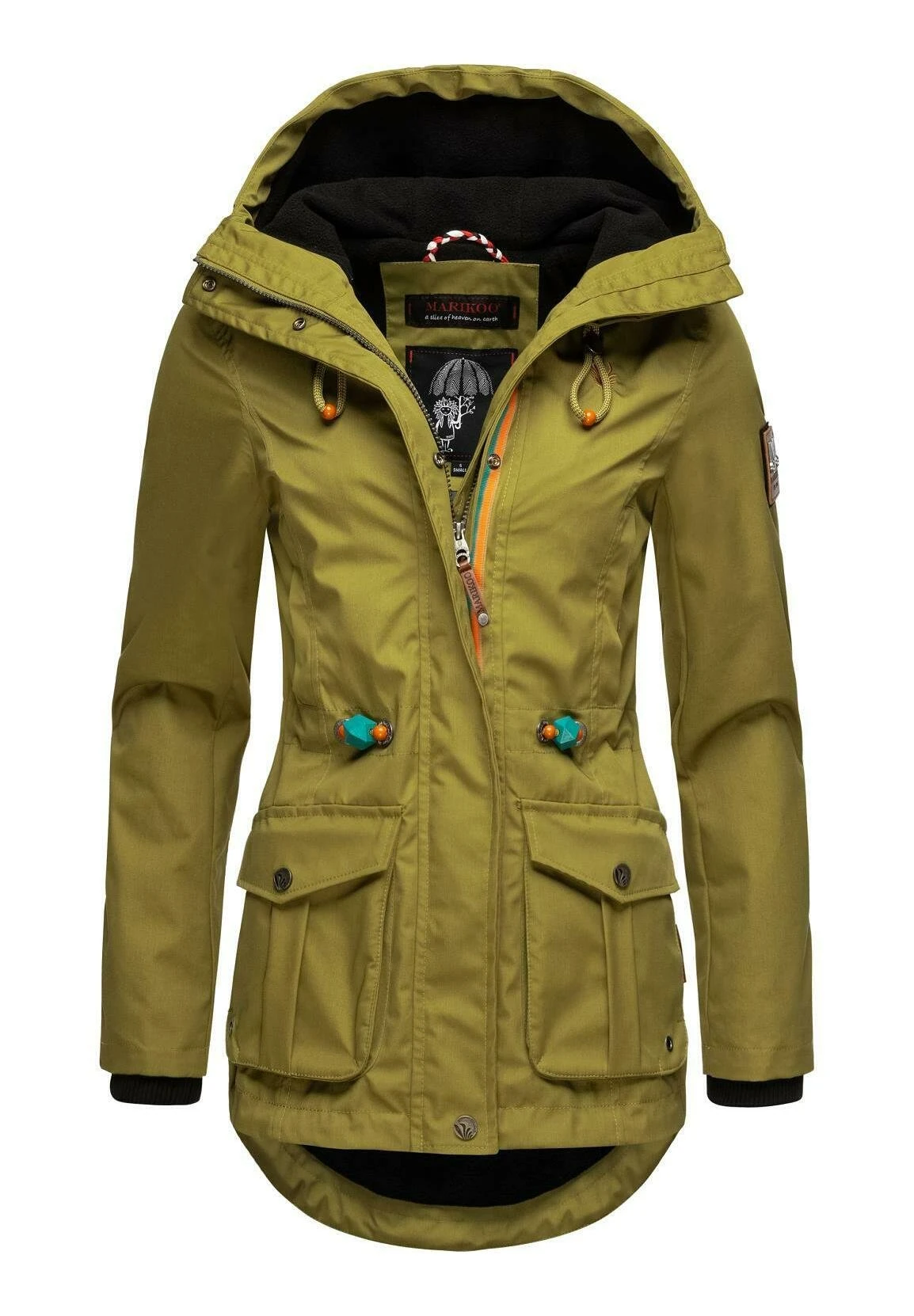 Marikoo Babetaa - Parka - Moss Green 3 Marikoo Babetaa - Parka - Moss Green