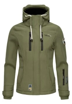 Marikoo Funktions - Chaqueta Outdoor - Green Melange -Marikoo 839cd35363f14a098d82afbaf2f1999b