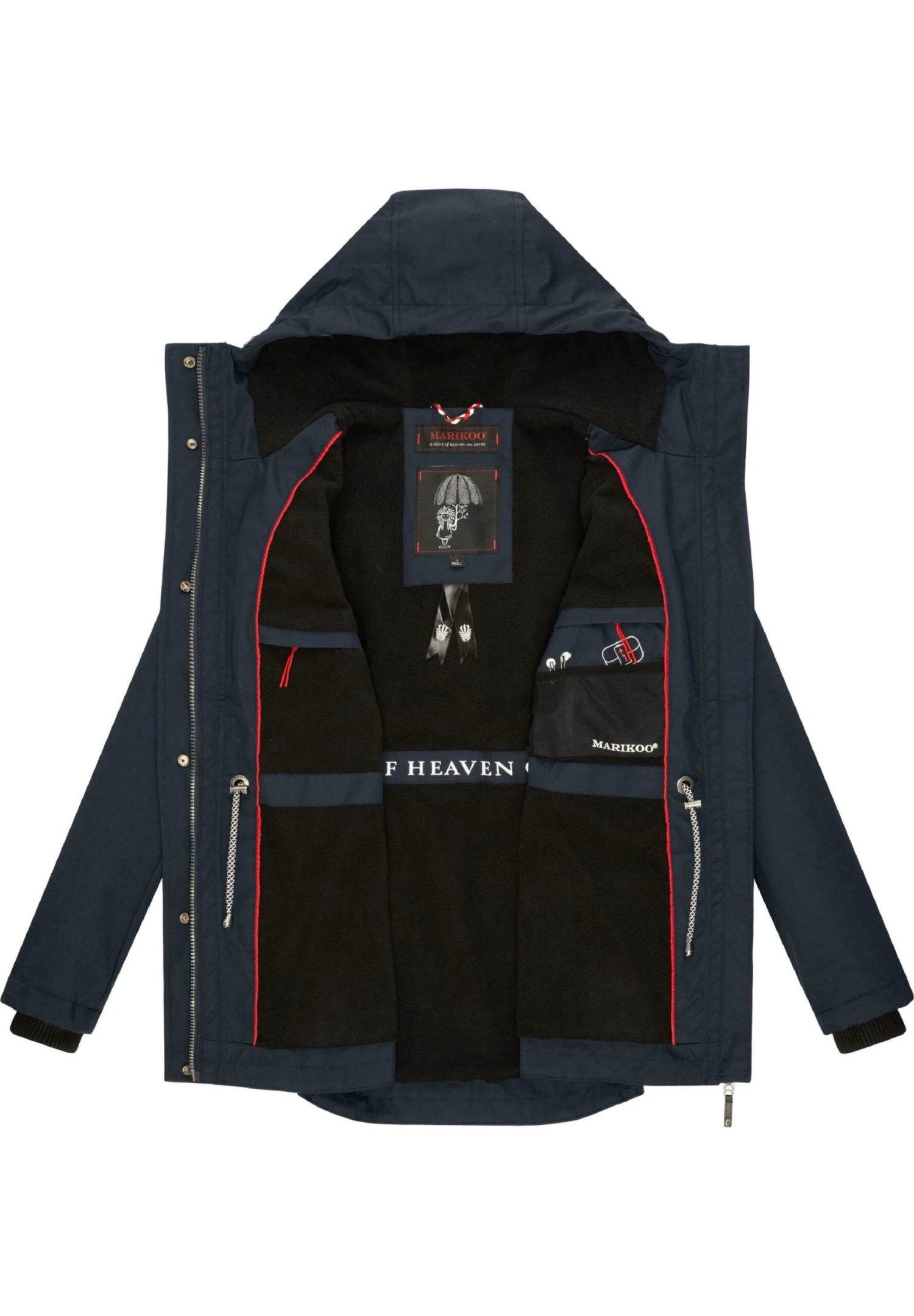 Marikoo Babetaa- Parka - Dark Blue 6 Marikoo Babetaa- Parka - Dark Blue - Imagen 4