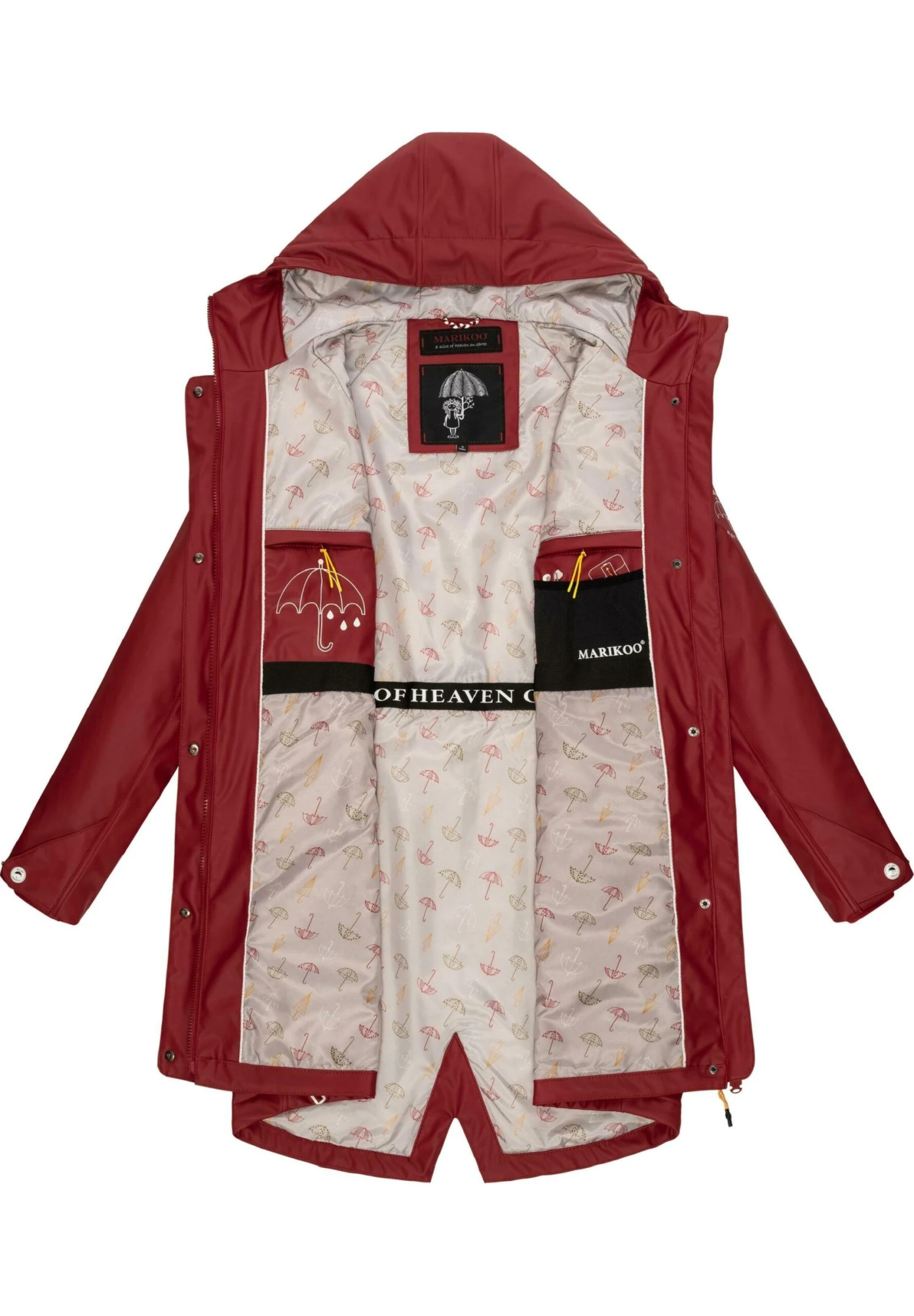 Marikoo Dancing Umbrella - Impermeable - Blood Red 5 Marikoo Dancing Umbrella - Impermeable - Blood Red - Imagen 3