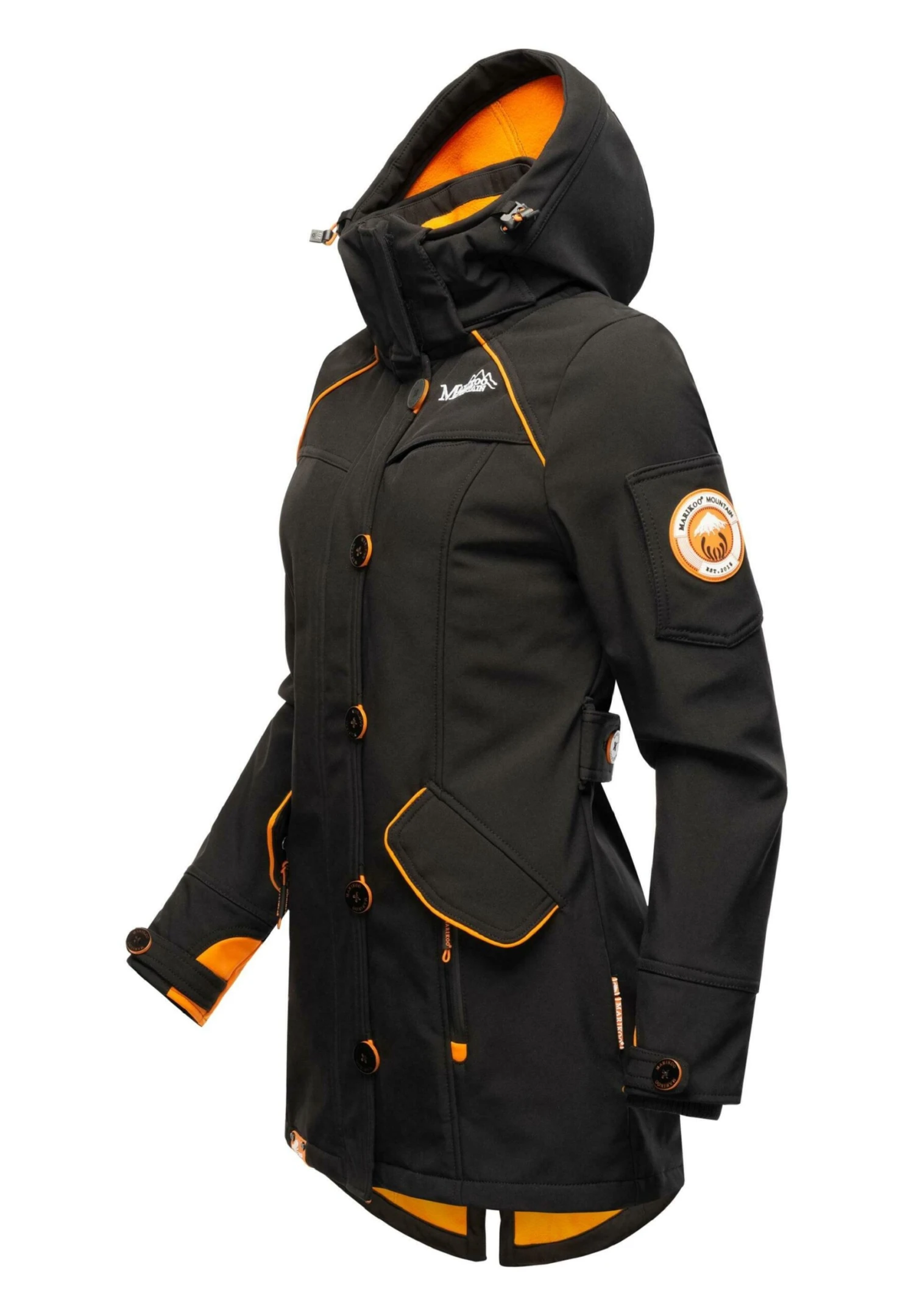 Marikoo Soulinaa - Parka - Black 4 Marikoo Soulinaa - Parka - Black - Imagen 2