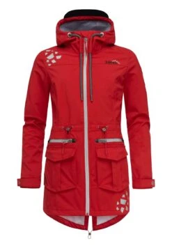 Marikoo Ulissaa - Impermeable - Light Red -Marikoo a00e6b44dc6b4f92a015f4a77544145f