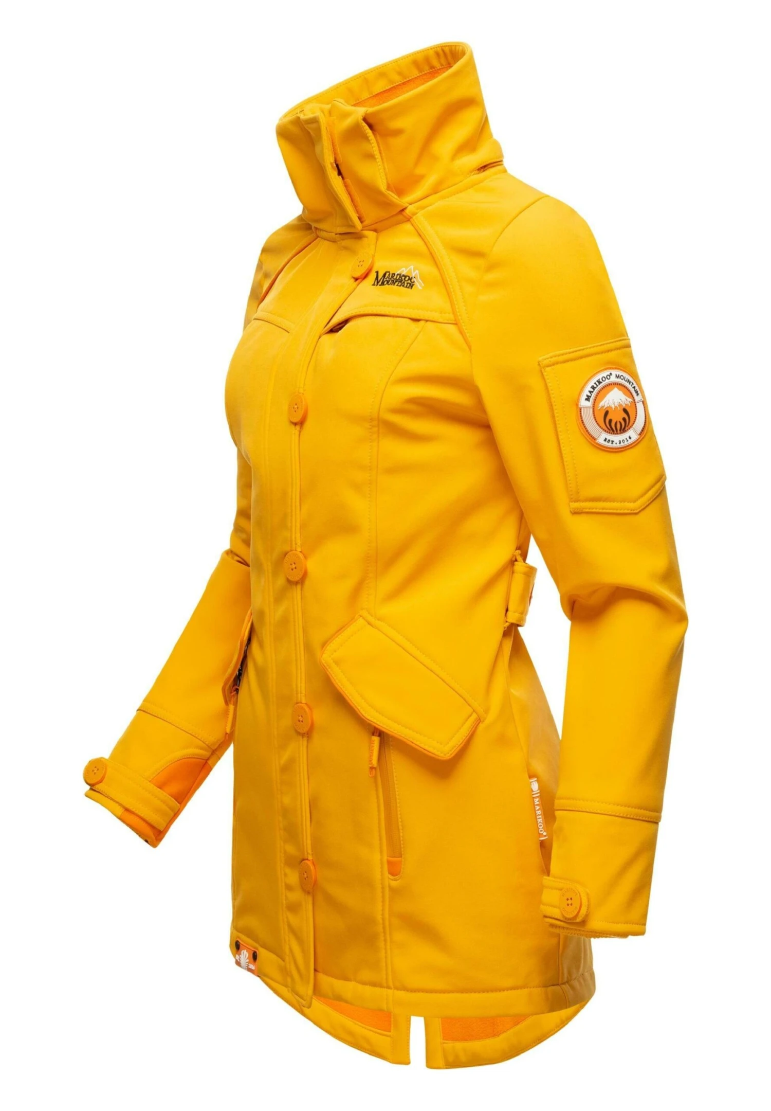 Marikoo Soulinaa - Parka - Amber Yellow 7 Marikoo Soulinaa - Parka - Amber Yellow - Imagen 5