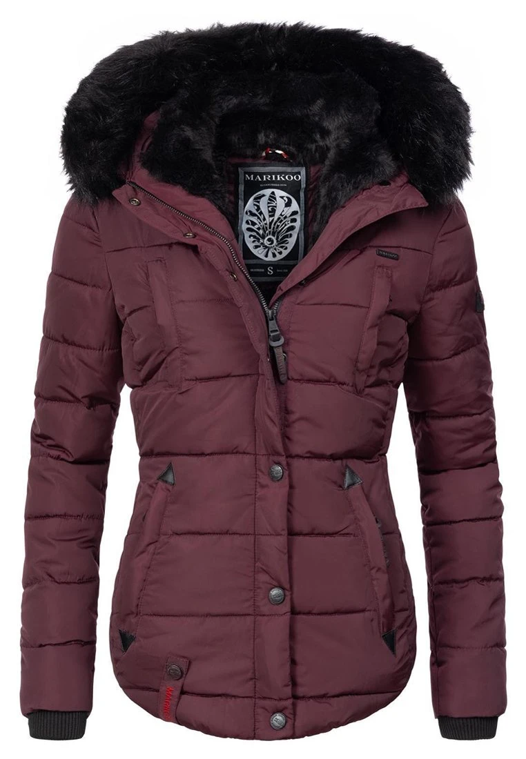 Marikoo Lotusblüte - Chaqueta De Invierno - Winered 3 Marikoo Lotusblüte - Chaqueta De Invierno - Winered