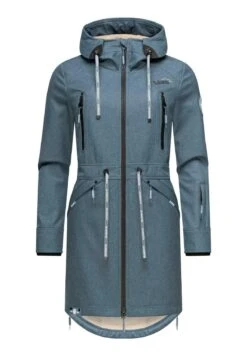 Marikoo Racquelle - Parka - Dusty Blue -Marikoo b413fad005784699b2318d79f6542e48