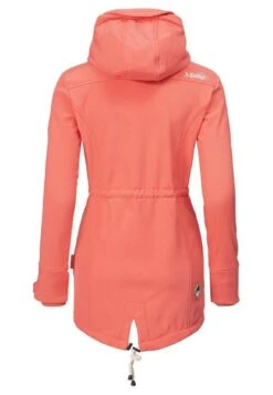 Marikoo Zimtzicke - Parka - Coral -Marikoo b7bff4da6ed245829ba3b718a6a85aec