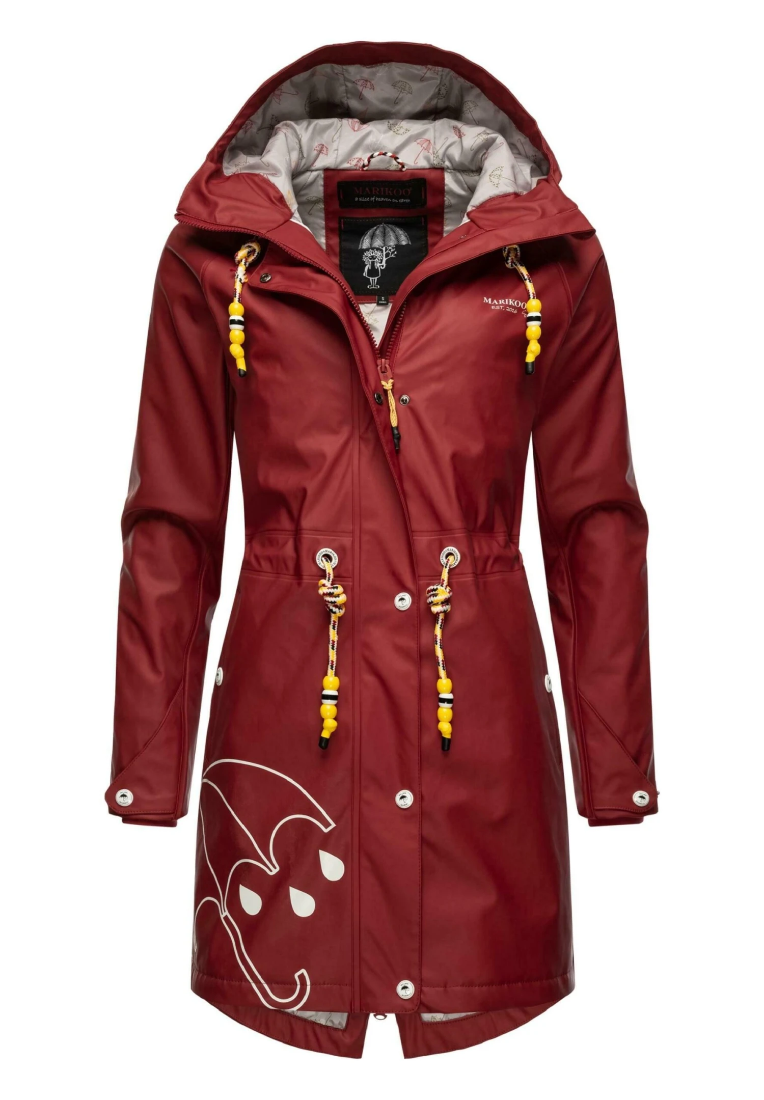 Marikoo Dancing Umbrella - Impermeable - Blood Red 7 Marikoo Dancing Umbrella - Impermeable - Blood Red - Imagen 5