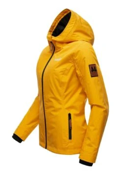 Marikoo Brombeere - Chaqueta Outdoor - Dark Yellow -Marikoo d2ef6280a524420abdaaf3da954a8293