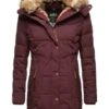 Marikoo Lieblings - Abrigo De Invierno - Dark Red Melange -Marikoo d3b70d3f2926419da44ec4c383055e54