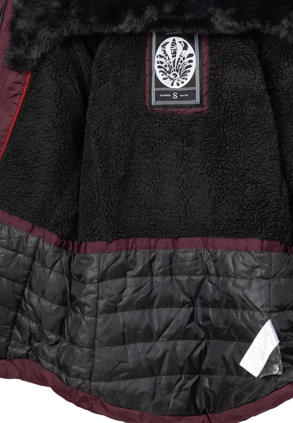 Marikoo Lotusblüte - Chaqueta De Invierno - Winered 7 Marikoo Lotusblüte - Chaqueta De Invierno - Winered - Imagen 5