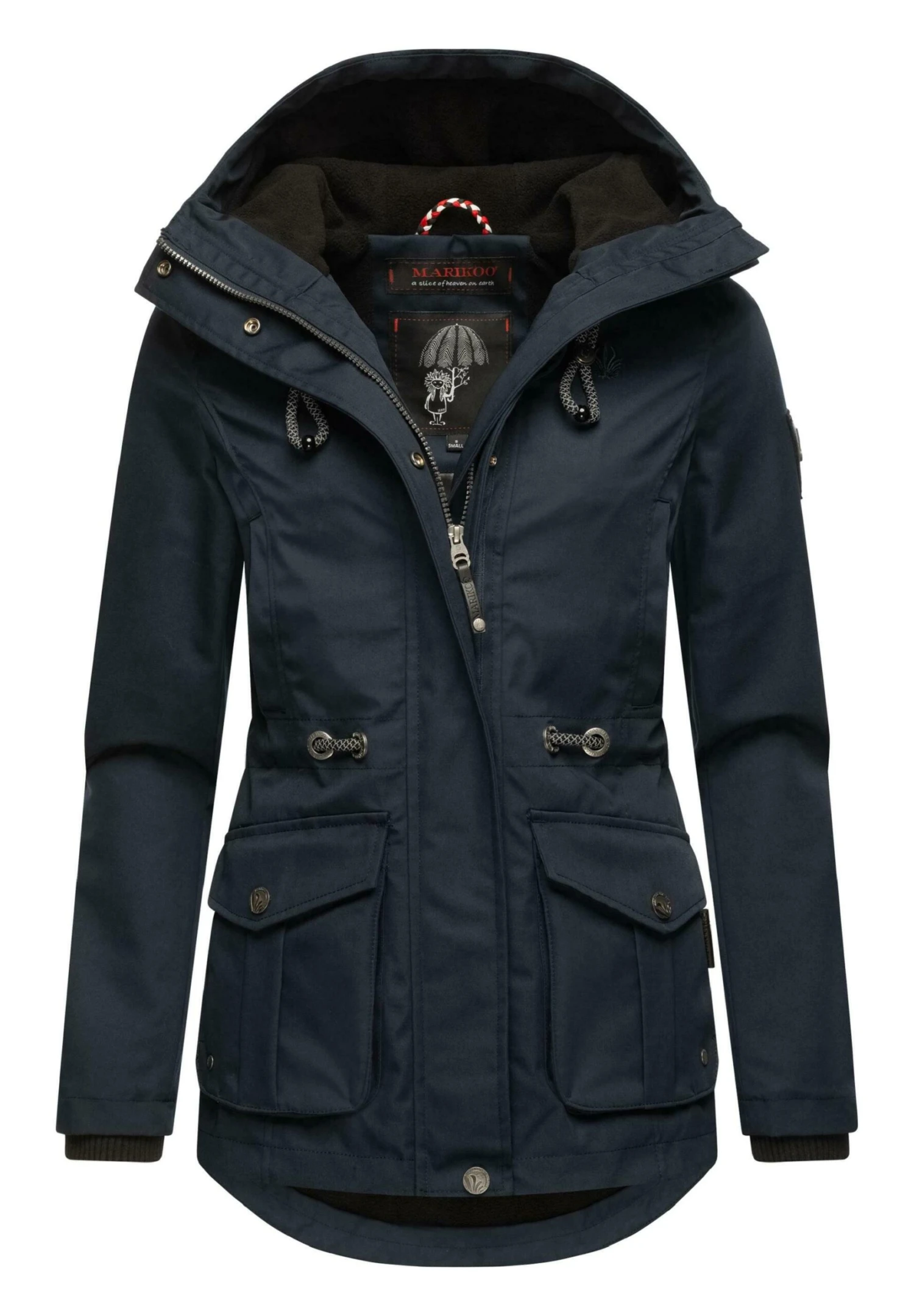 Marikoo Babetaa- Parka - Dark Blue 7 Marikoo Babetaa- Parka - Dark Blue - Imagen 5