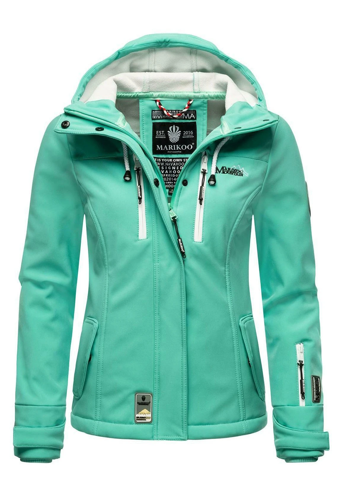 Marikoo Funktions - Chaqueta Outdoor - Aqua Green 10 Marikoo Funktions - Chaqueta Outdoor - Aqua Green - Imagen 8