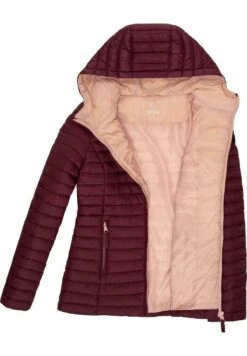 Marikoo Asraa - Chaqueta De Entretiempo - Dark Red Melange -Marikoo fa32d35459fb40ff84593712c0a829b2