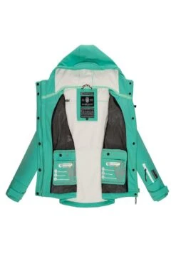 Marikoo Funktions - Chaqueta Outdoor - Aqua Green 17 Marikoo Funktions - Chaqueta Outdoor - Aqua Green -Marikoo fc765fb0059f4b4f95ac14eded3d2366