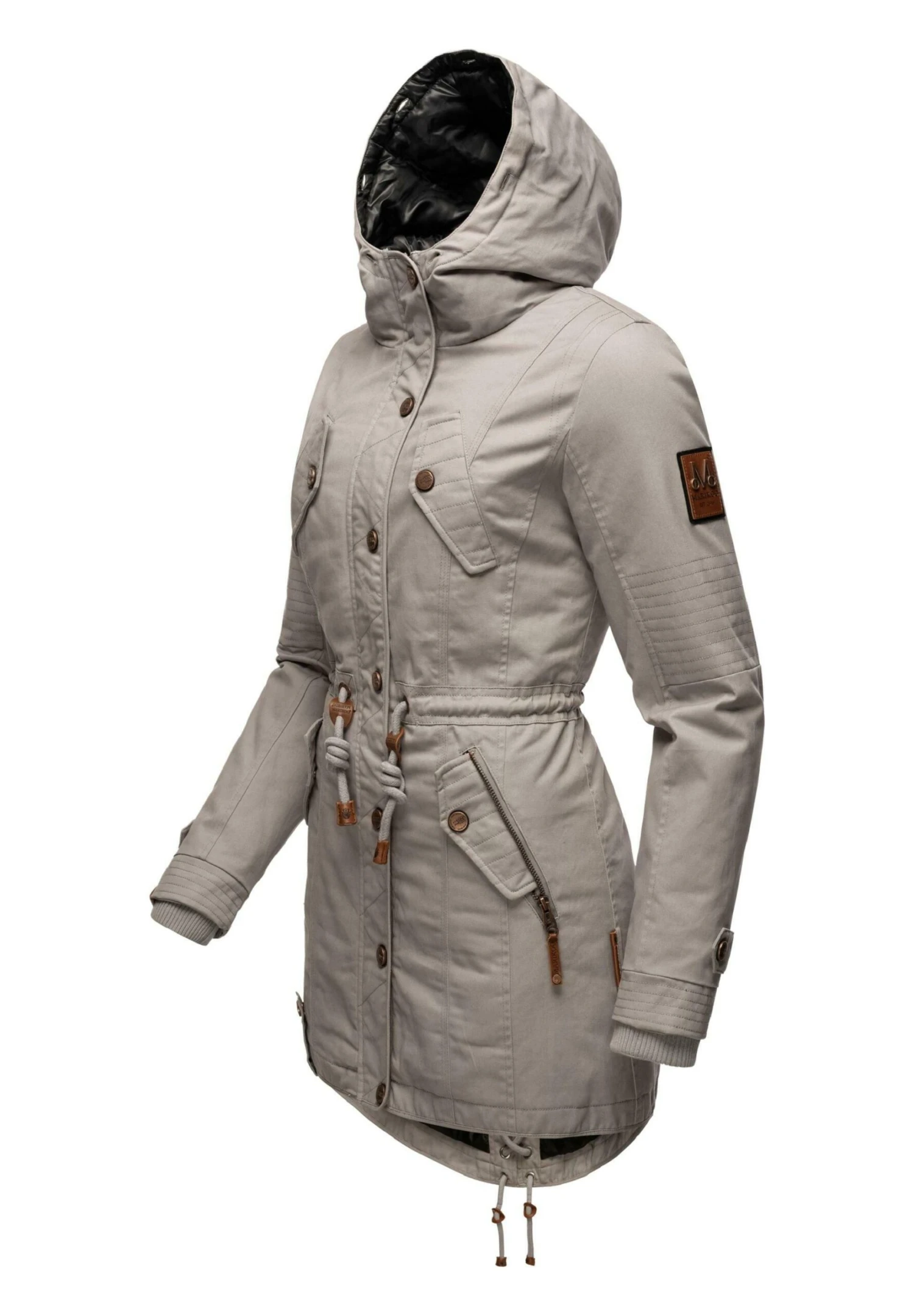 Marikoo Viva- Abrigo De Invierno - Zinc Grey 6 Marikoo Viva- Abrigo De Invierno - Zinc Grey - Imagen 4